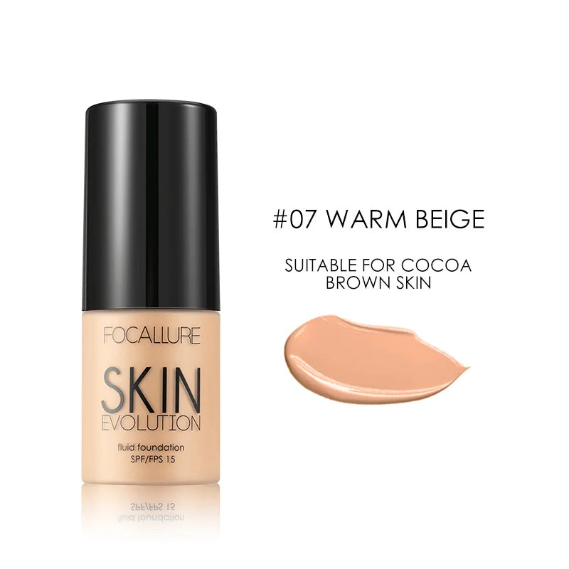 FOCALLURE Liquid Foundation – Full Coverage, Oil-Control & Moisturizing - Lylamor.com