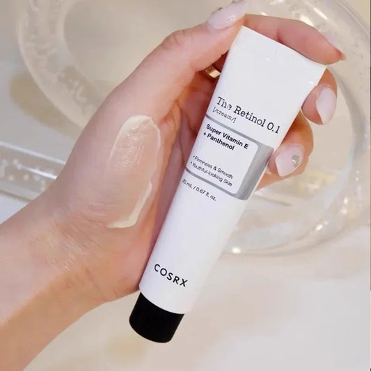 COSRX Pure A Alcohol Cream Retinol Facial Cream Pulling Moisturizing Firming Anti-Wrinkle Night Cream Facial Care 0.1% 0.3% 20ml - Lylamor.com