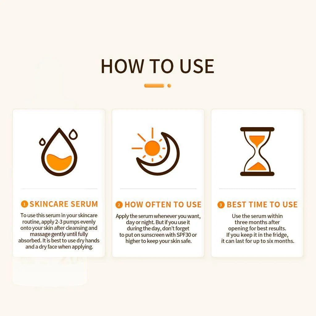 LANBENA Vitamin C Antioxidant Serum – Brightening Quercetin & Ascorbic Acid Anti-Aging Face Essence 15/30ml - Lylamor.com
