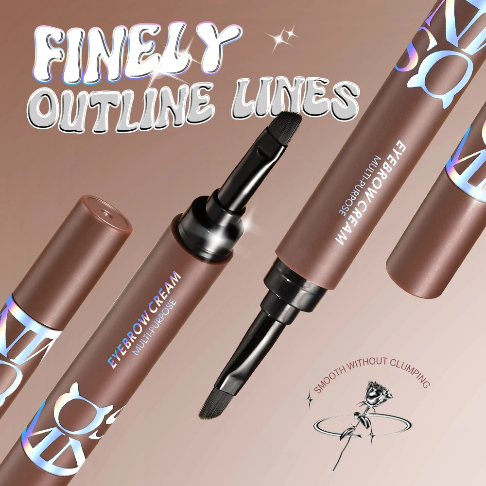 BANXEER Eyebrow Pomade – Waterproof Long Lasting Brow Gel with Brush - Lylamor.com