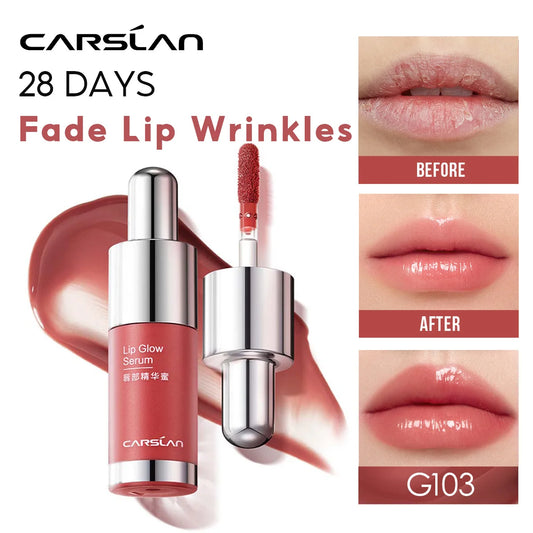 CARSLAN Lip Glow – Hydrating Plumping Lip Gloss Tint with Lip-Moisturizing Care - Lylamor.com