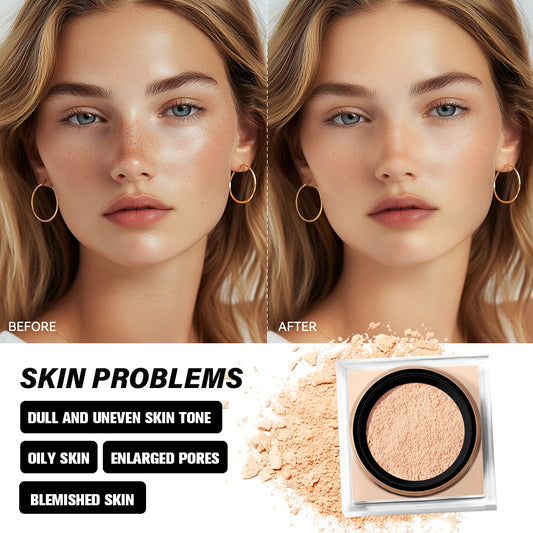 Monochrome Loose Baking & Setting Powder Long Lasting Oil Control Matte - Lylamor.com