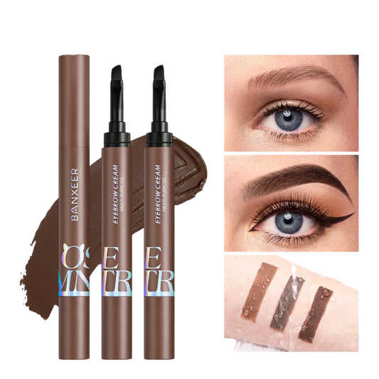 BANXEER Eyebrow Pomade – Waterproof Long Lasting Brow Gel with Brush - Lylamor.com