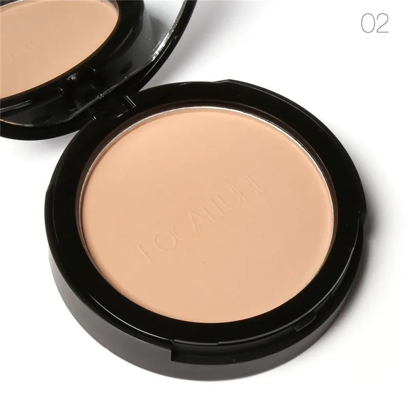 FOCALLURE 3 Colors Face Powder – Brighten & Oil-Control Nude Makeup Base - Lylamor.com