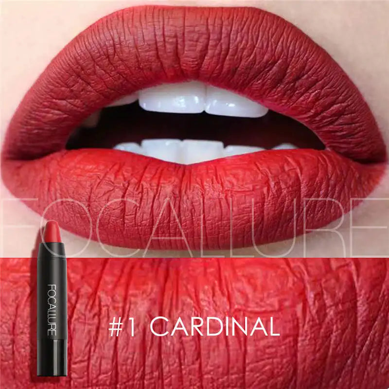 FOCALLURE Matte Lipstick – Waterproof & Long-Lasting - Lylamor.com