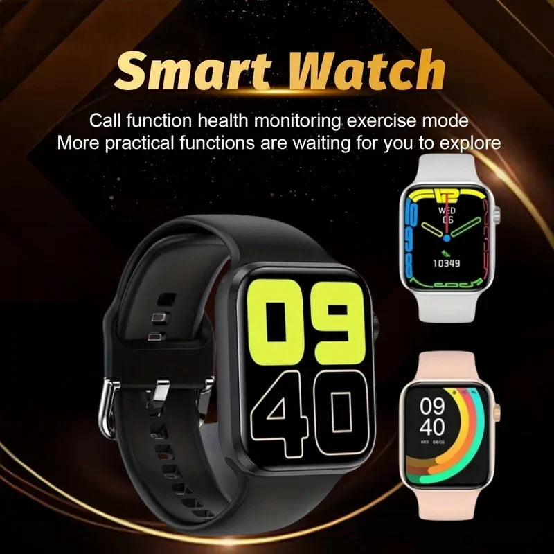 Montre connectée T168 – Appels Bluetooth et suivi d'activité pour hommes et femmes
