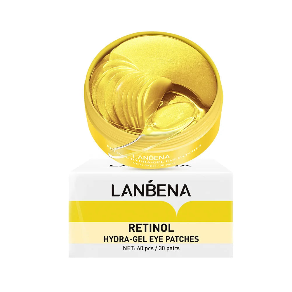 LANBENA Collagen Eye Mask – Anti-Dark Circles & Eye Bag Removal, 60PCS - Lylamor.com