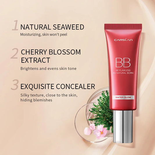 CARSLAN BB Cream Moisturizing Concealer Long Lasting Foundation - Lylamor.com