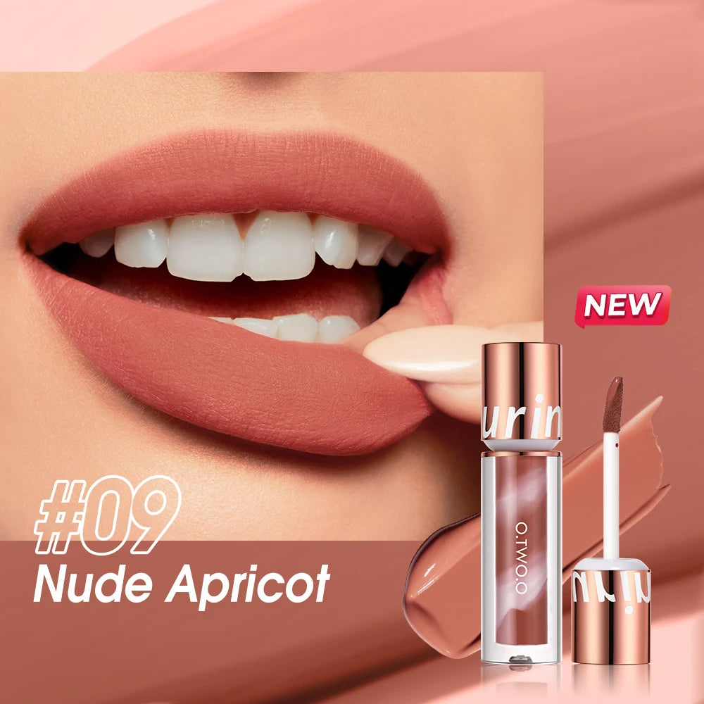 O.TWO.O Velvet Matte Liquid Lipstick – Waterproof Non-Stick Long Lasting Lip Tint - Lylamor.com
