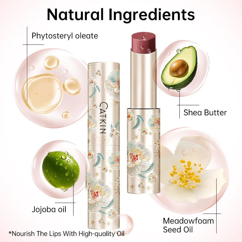 CATKIN Glossy Lip Balm – Hydrating, Nourishing, and Protective Lip Care in 6 Vibrant Shades - Lylamor.com