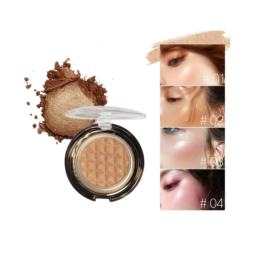 CHARMACY Shimmer Highlighter | Long-Lasting Waterproof Face makeup & Glow
