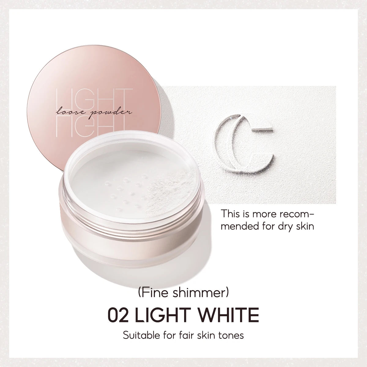 CARSLAN Brighten Loose Finishing Powder – Oil Control, Waterproof, Long Lasting Matte Translucent Face Setting Powder - Lylamor.com