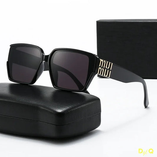 DGTQ New Luxury Glamour Sunglasses For Men And Women Stylish Classic Brand Glasses Unisex Designer Square Shades Jewelry Mask