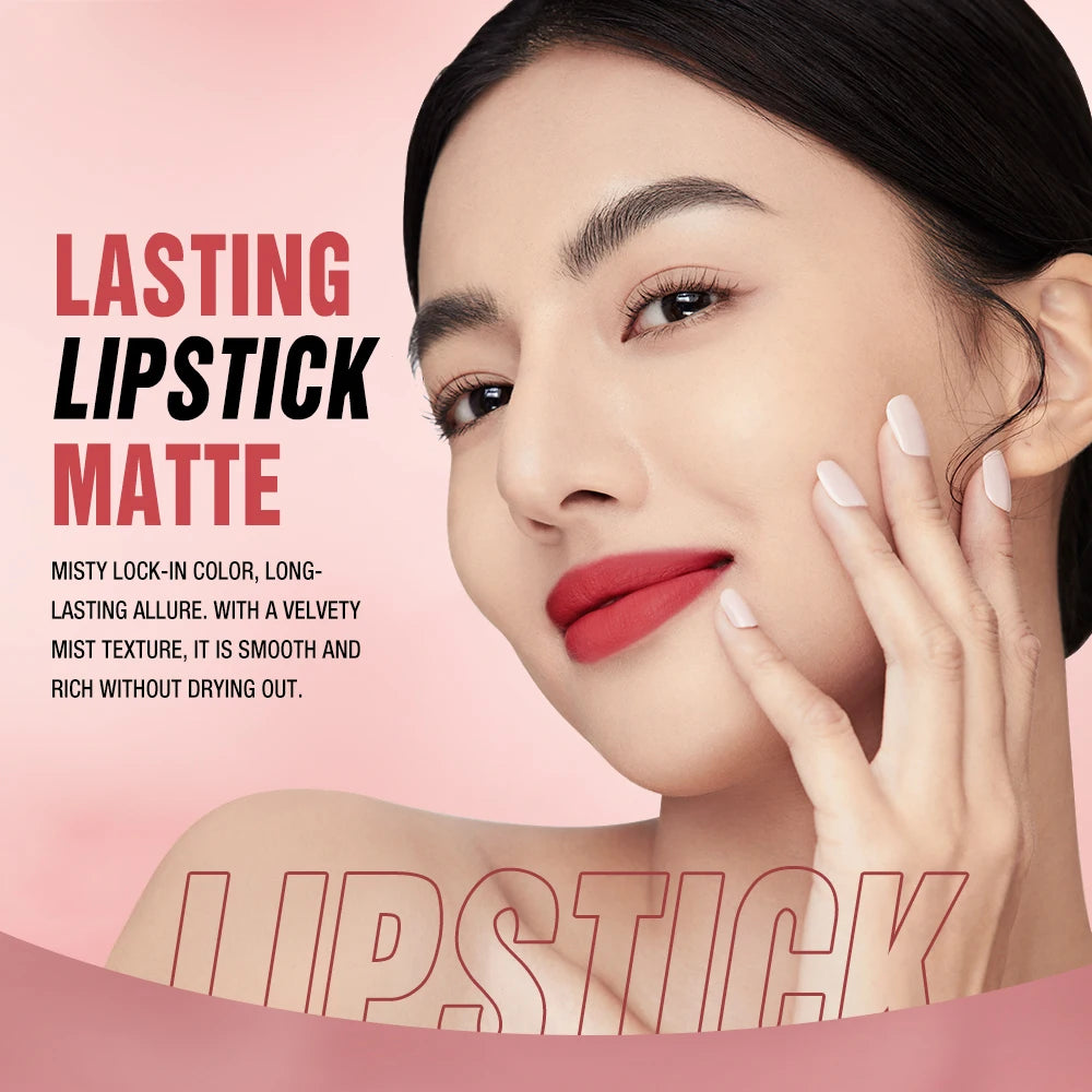 O.TWO.O Matte Lipstick 14 Colors Waterproof Long Lasting Velvet - Lylamor.com