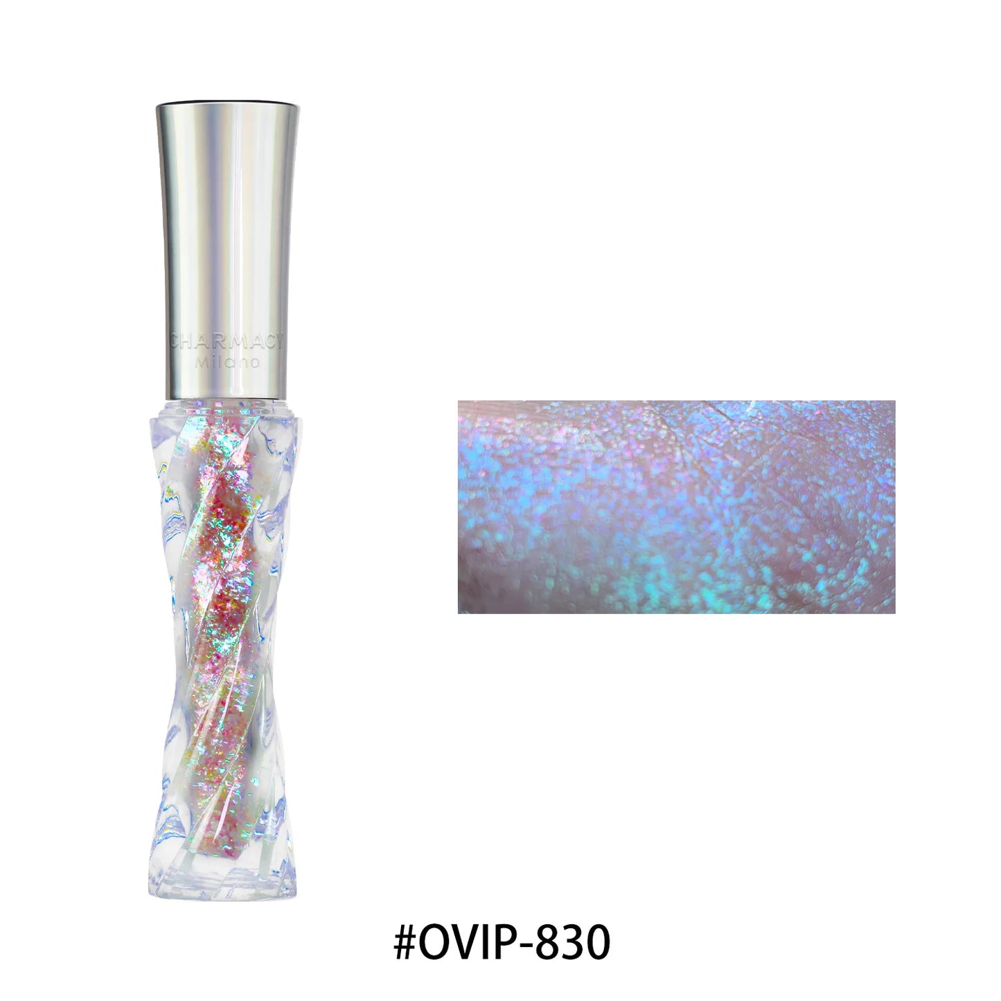 CHARMACY Glitter Liquid Eyeshadow – 40 Duochrome Colors, Long-lasting Shimmer & Metallic Finish - Lylamor.com