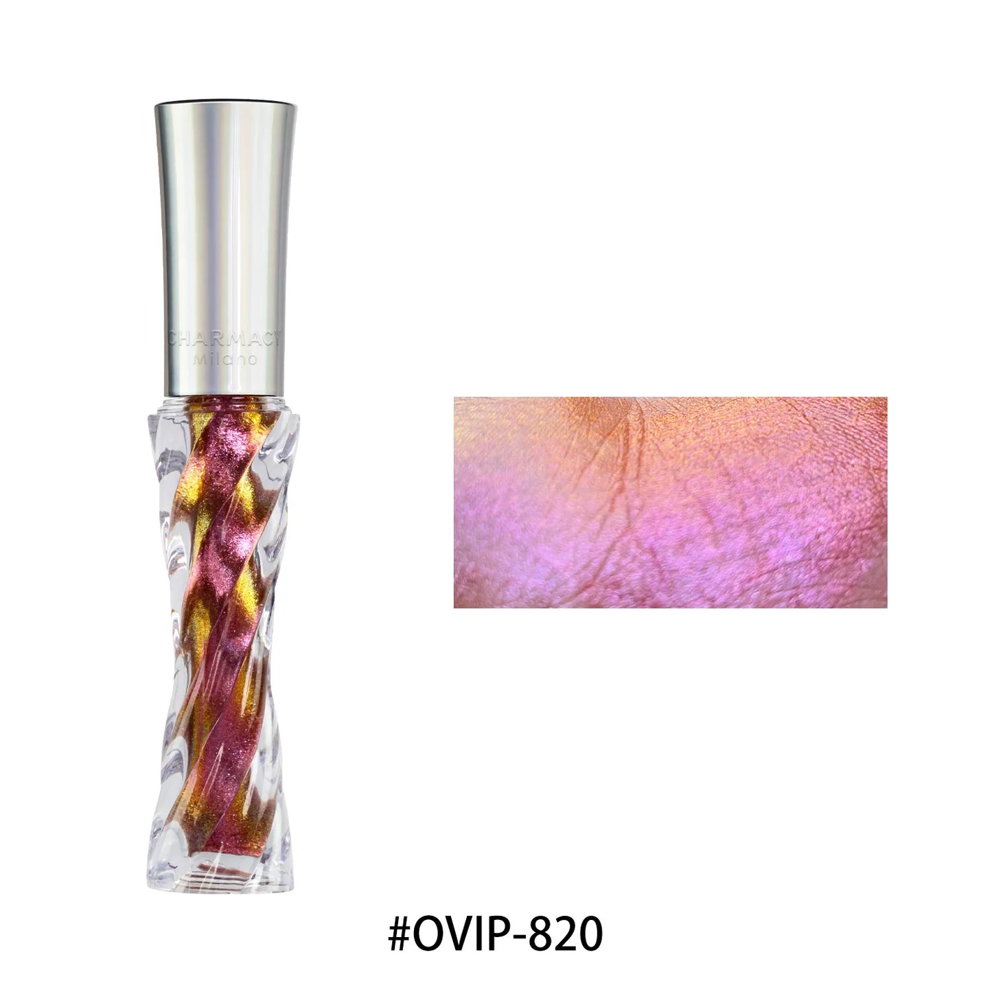 CHARMACY Glitter Liquid Eyeshadow – 40 Duochrome Colors, Long-lasting Shimmer & Metallic Finish - Lylamor.com