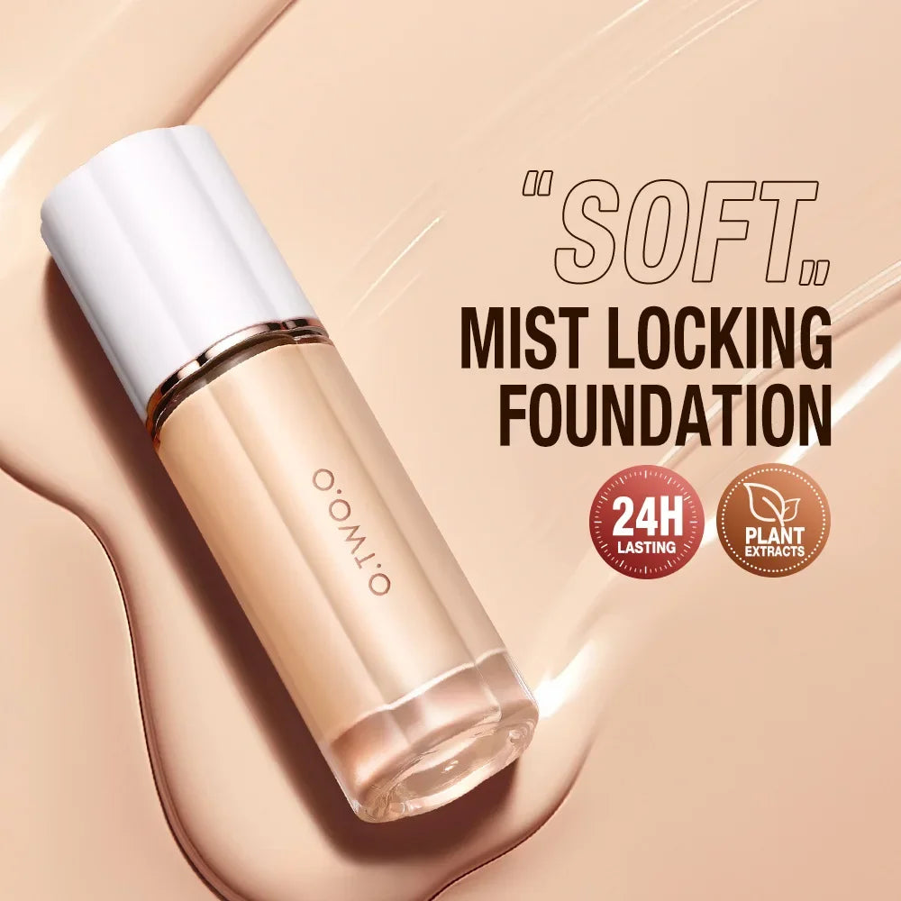O.TWO.O Liquid Foundation Cream SPF30 High Coverage Waterproof Makeup Base - Lylamor.com