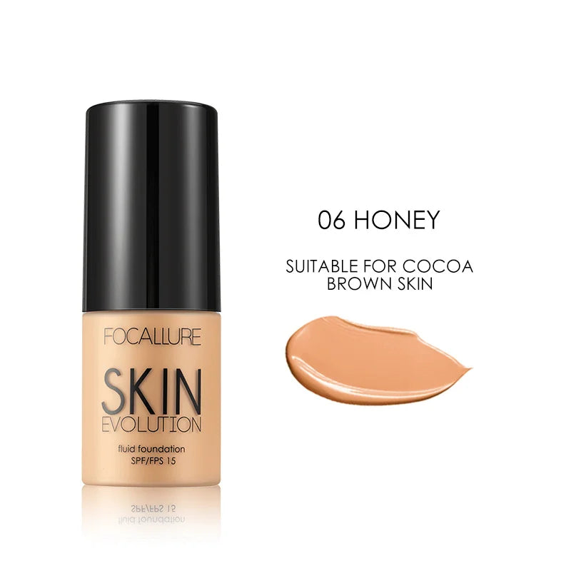 FOCALLURE Liquid Foundation – Full Coverage, Oil-Control & Moisturizing - Lylamor.com