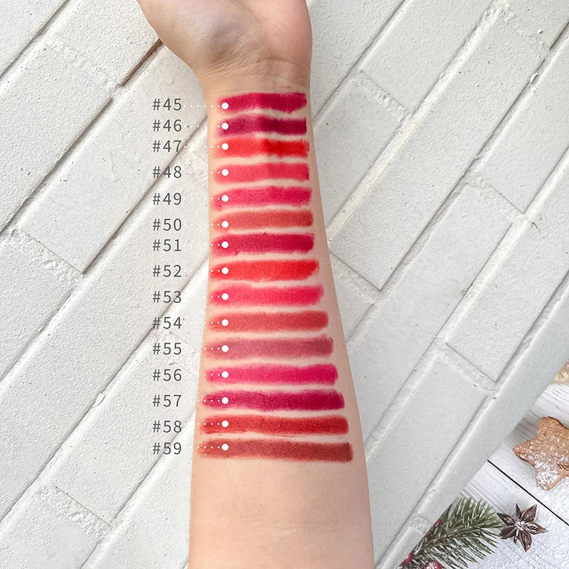 CHARMACY Matte Lipstick – Long-lasting, Waterproof, Velvet Finish, Non-stick Cup - Lylamor.com