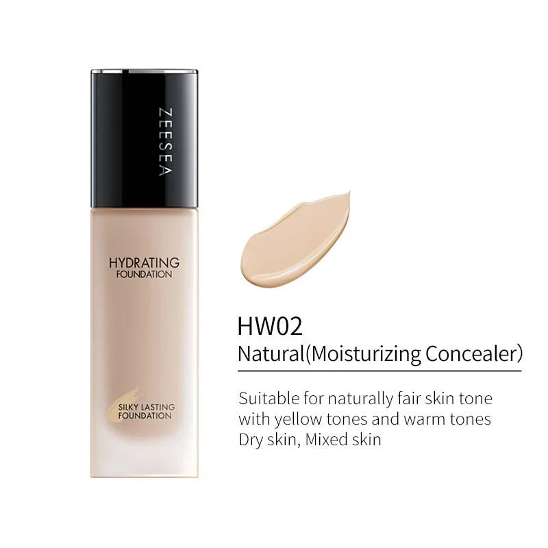 ZEESEA Full Coverage Foundation – Matte, Oil Control & Moisturizing 30g - Lylamor.com