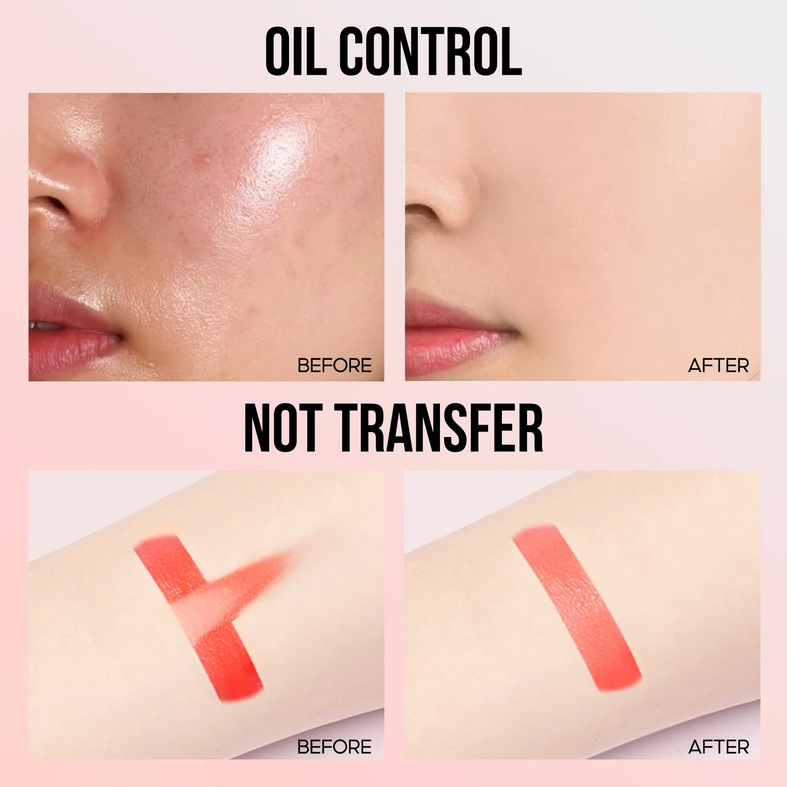 CARSLAN Long-lasting Oil Control Pressed Powder – Matte Waterproof Brightening Face Powder 9g - Lylamor.com