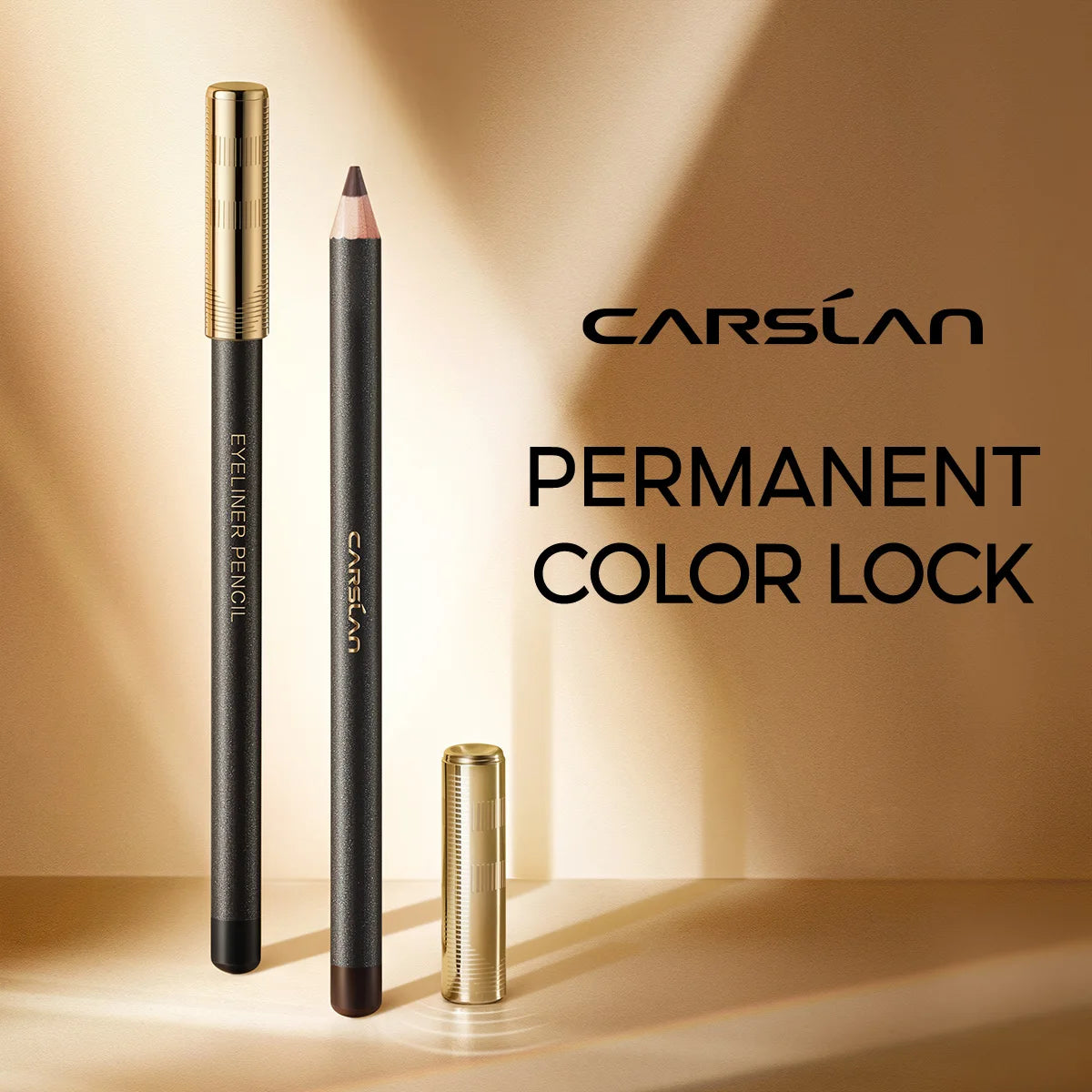 CARSLAN Long-Lasting Eyeliner Pencil – Waterproof & Smudge-Proof - Lylamor.com