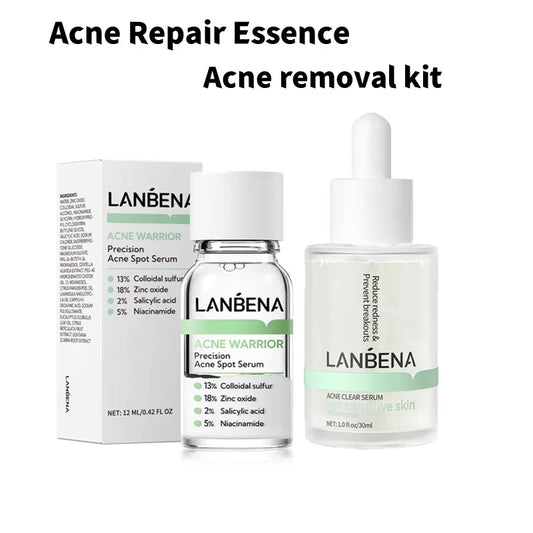 LANBENA Six Peptide Niacinamide Serum with Hyaluronic & Salicylic Acid – Anti-Acne Face Serum - Lylamor.com