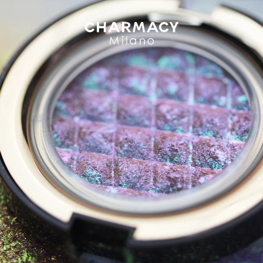 CHARMACY Luxury Duochrome Chameleon Eyeshadow – Long-lasting, Waterproof, Shiny Glitter Highlighter - Lylamor.com
