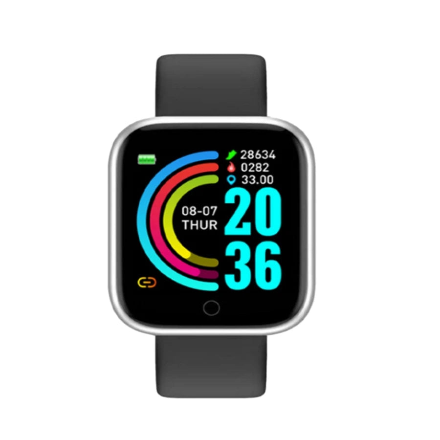 Montre connectée pour hommes et femmes – Appels Bluetooth, suivi d'activité et moniteur de sommeil