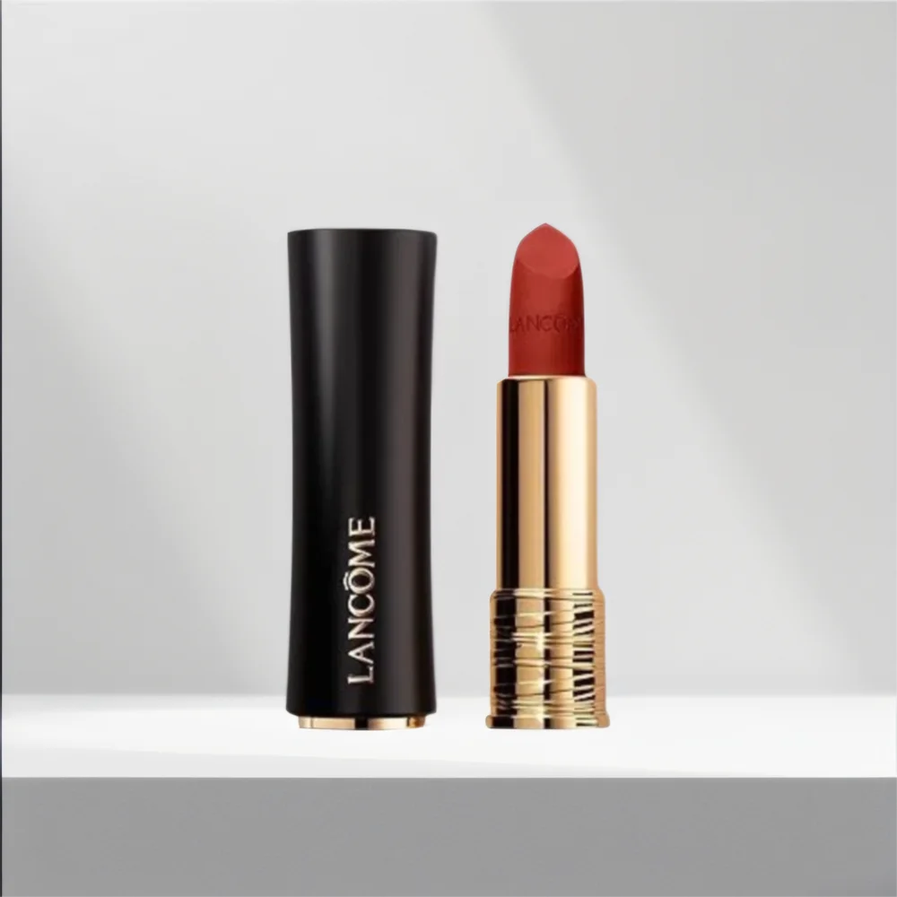 Lancome L’Absolu Rouge Drama Matte Lipstick Bold Matte Finish Lasting Comfort Hydration Shade 196 - Lylamor.com