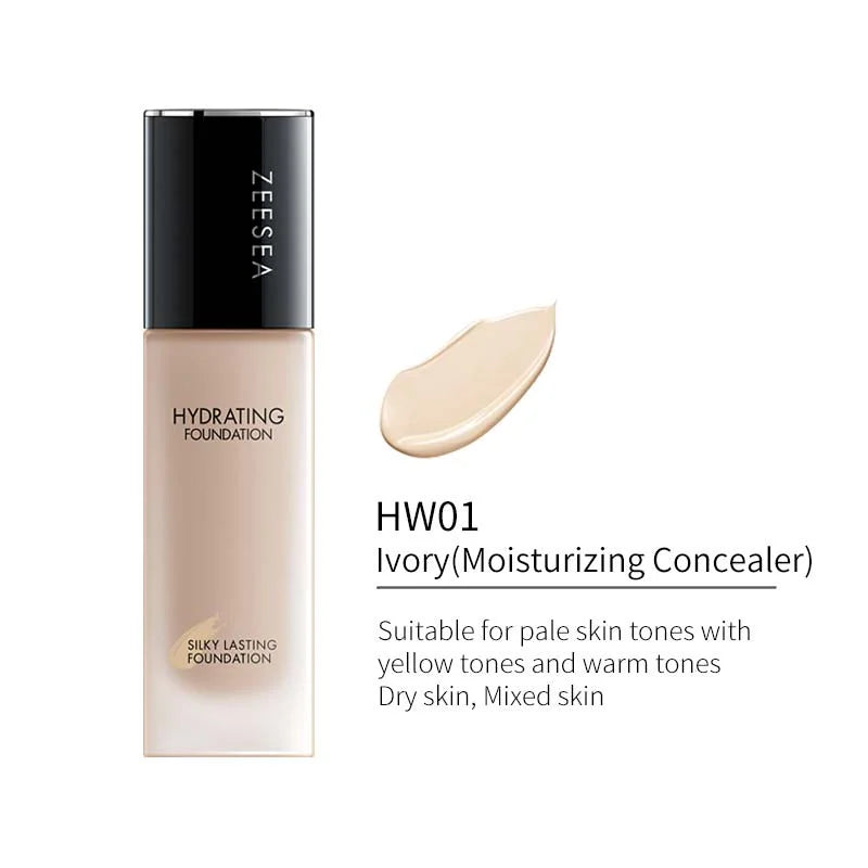 ZEESEA Full Coverage Foundation – Matte, Oil Control & Moisturizing 30g - Lylamor.com