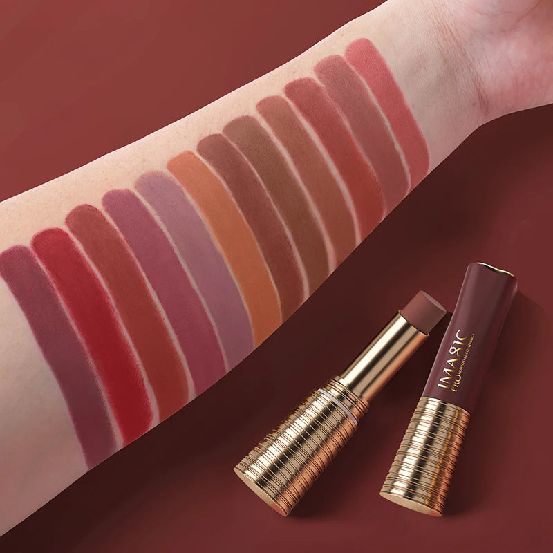 IMAGIC Matte Lipstick – Long Lasting Waterproof Smudge-Free Lip Tint - Lylamor.com