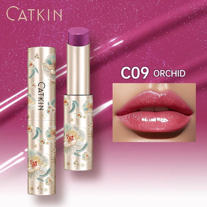 CATKIN Glossy Lip Balm – Hydrating, Nourishing, and Protective Lip Care in 6 Vibrant Shades - Lylamor.com