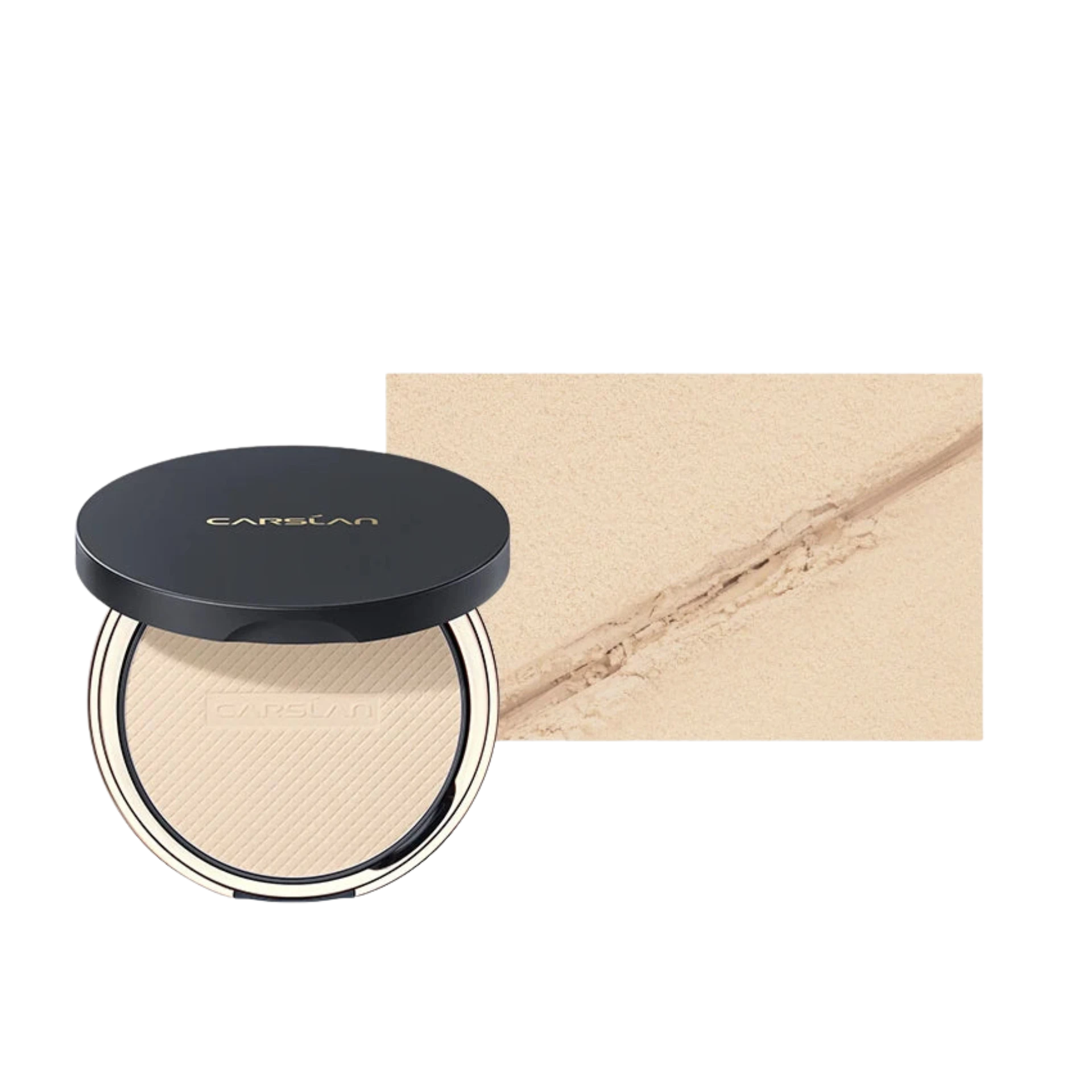 CARSLAN 24H Oil Control Pressed Powder Matte Waterproof Face Makeup - Lylamor.com