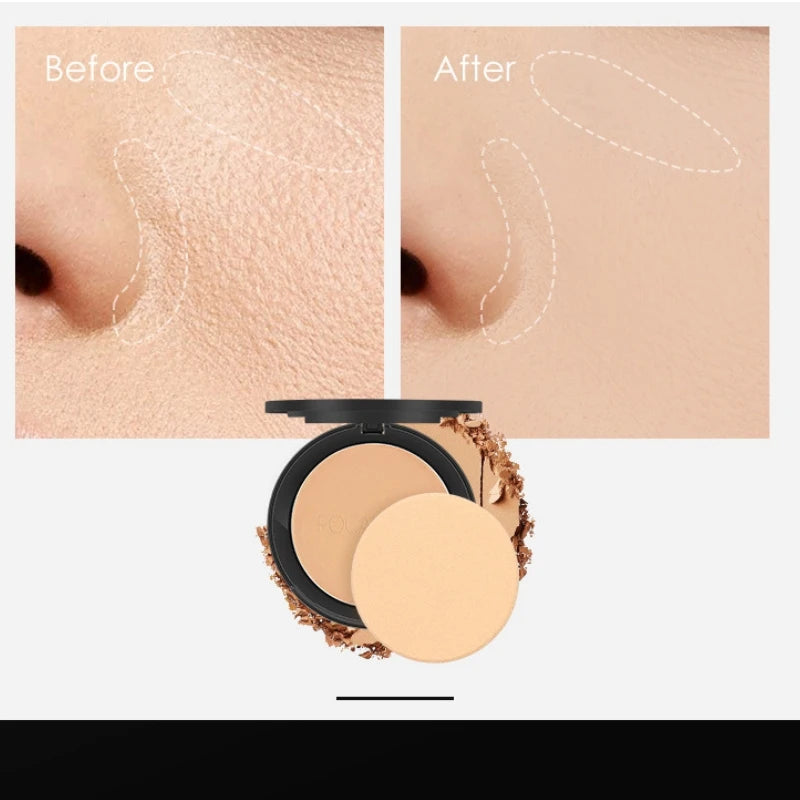 FOCALLURE 3 Colors Face Powder – Brighten & Oil-Control Nude Makeup Base - Lylamor.com