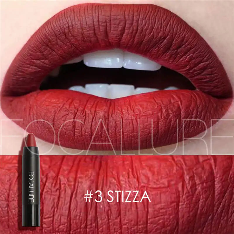 FOCALLURE Matte Lipstick – Waterproof & Long-Lasting - Lylamor.com