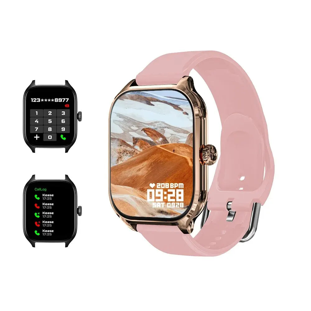 H9 Smart Watch 2.01" HD Display - Answer Calls, Track Sports, Custom Dial for Men & Women
