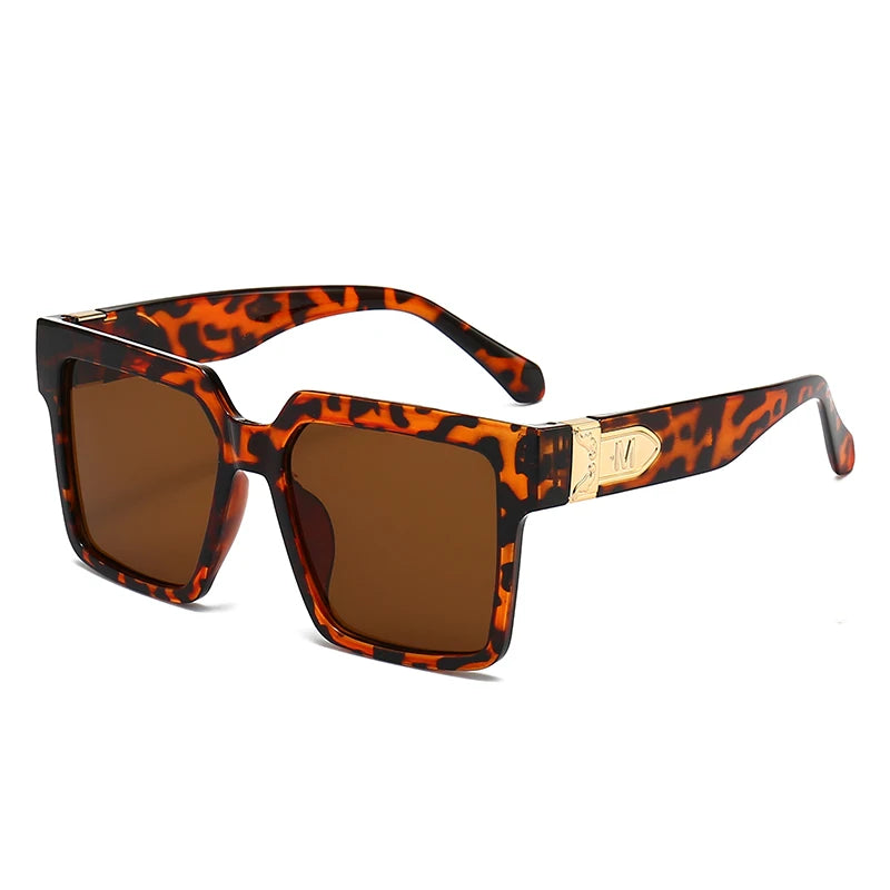 Luxury Square Oversized Sunglasses – 2025 Fashion UV400 Unisex Shades