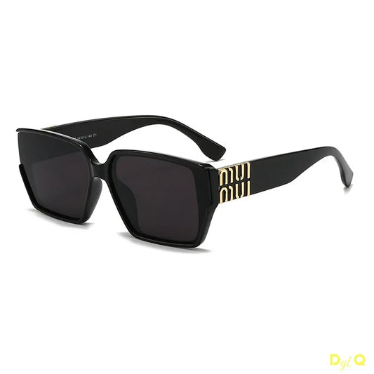 DGTQ New Luxury Glamour Sunglasses For Men And Women Stylish Classic Brand Glasses Unisex Designer Square Shades Jewelry Mask