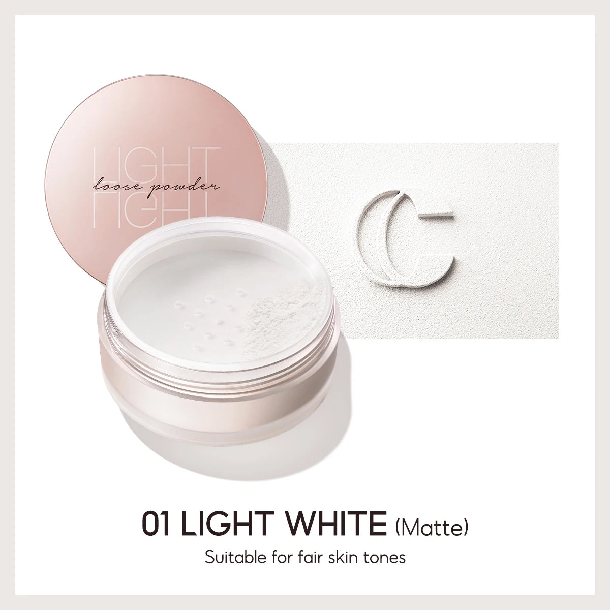 CARSLAN Brighten Loose Finishing Powder – Oil Control, Waterproof, Long Lasting Matte Translucent Face Setting Powder - Lylamor.com