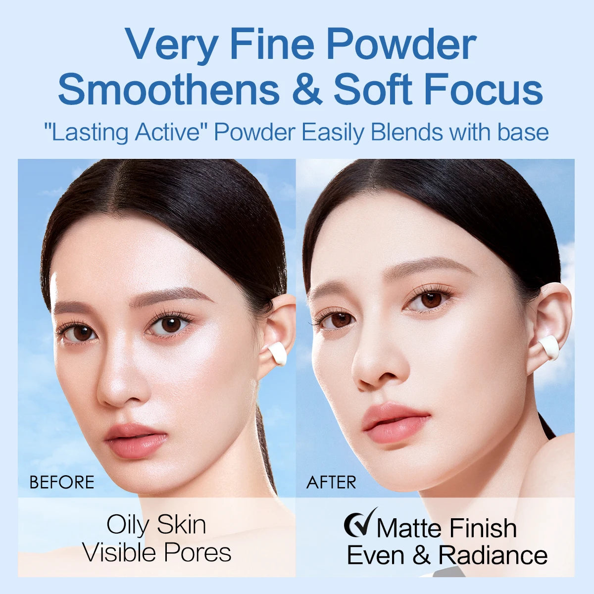 CARSLAN Cloud Touch Soft Focus Sunscreen Loose Setting Powder SPF 40 - Lylamor.com