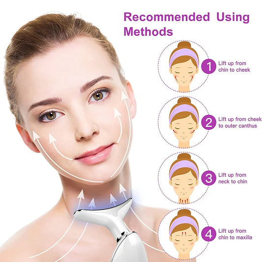 Neck & Face Slimming Massager – Lifting & Wrinkle Reduction Beauty Device