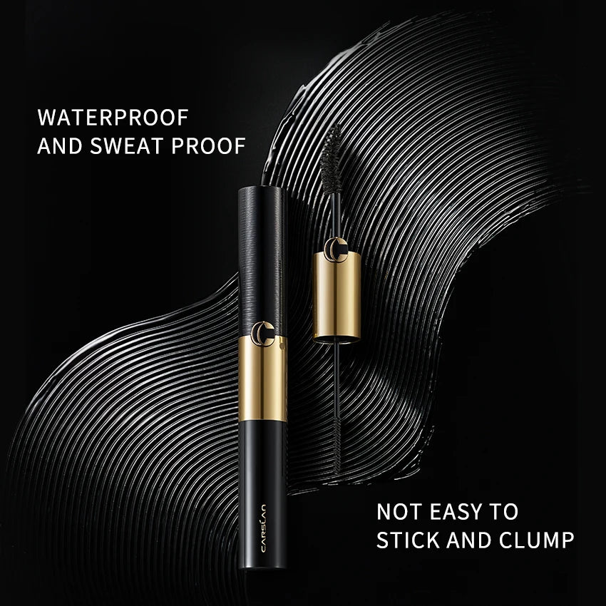 CARSLAN Dual Head 3D Mascara – Curling, Lengthening & Waterproof - Lylamor.com