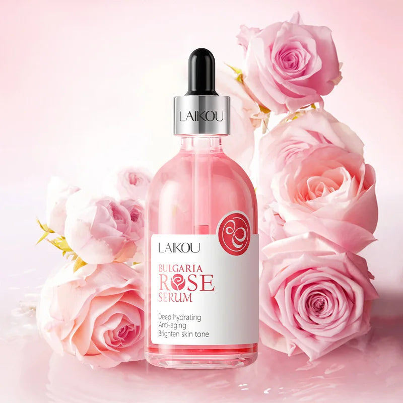 LAIKOU Sakura Vitamin C Facial Serum 100ml – Moisturizing, Firming & Brightening Essence for Women - Lylamor.com