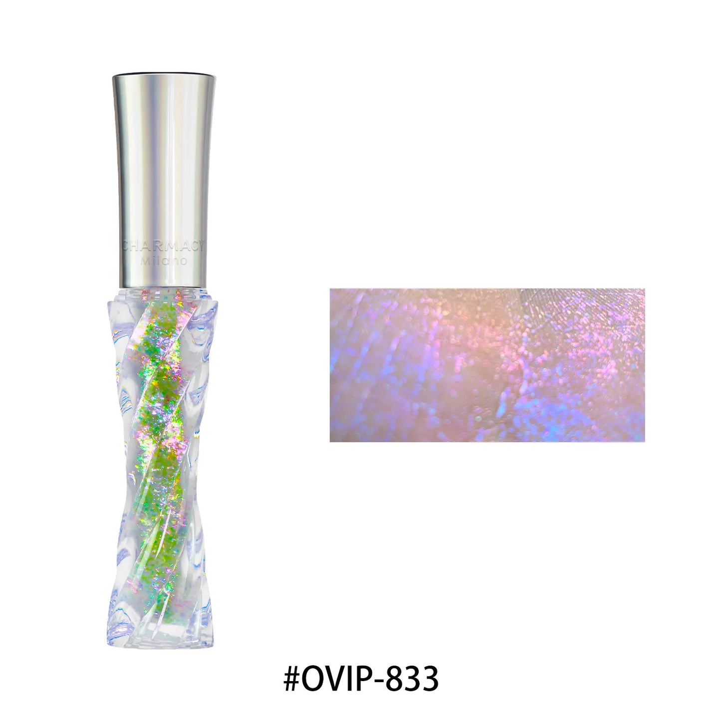 CHARMACY Glitter Liquid Eyeshadow – 40 Duochrome Colors, Long-lasting Shimmer & Metallic Finish - Lylamor.com