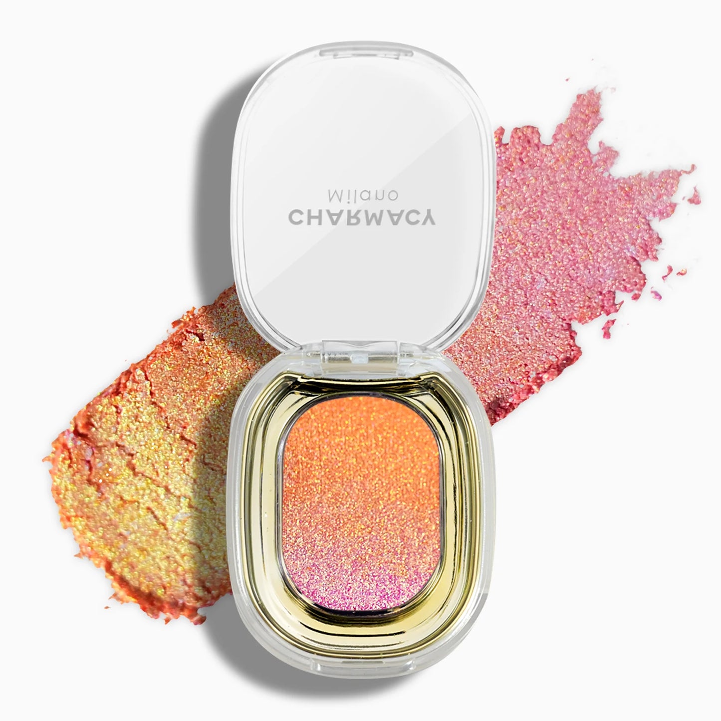 CHARMACY Multichrome Glitter Eyeshadow – High Pigment, Color Shifting Shimmer - Lylamor.com