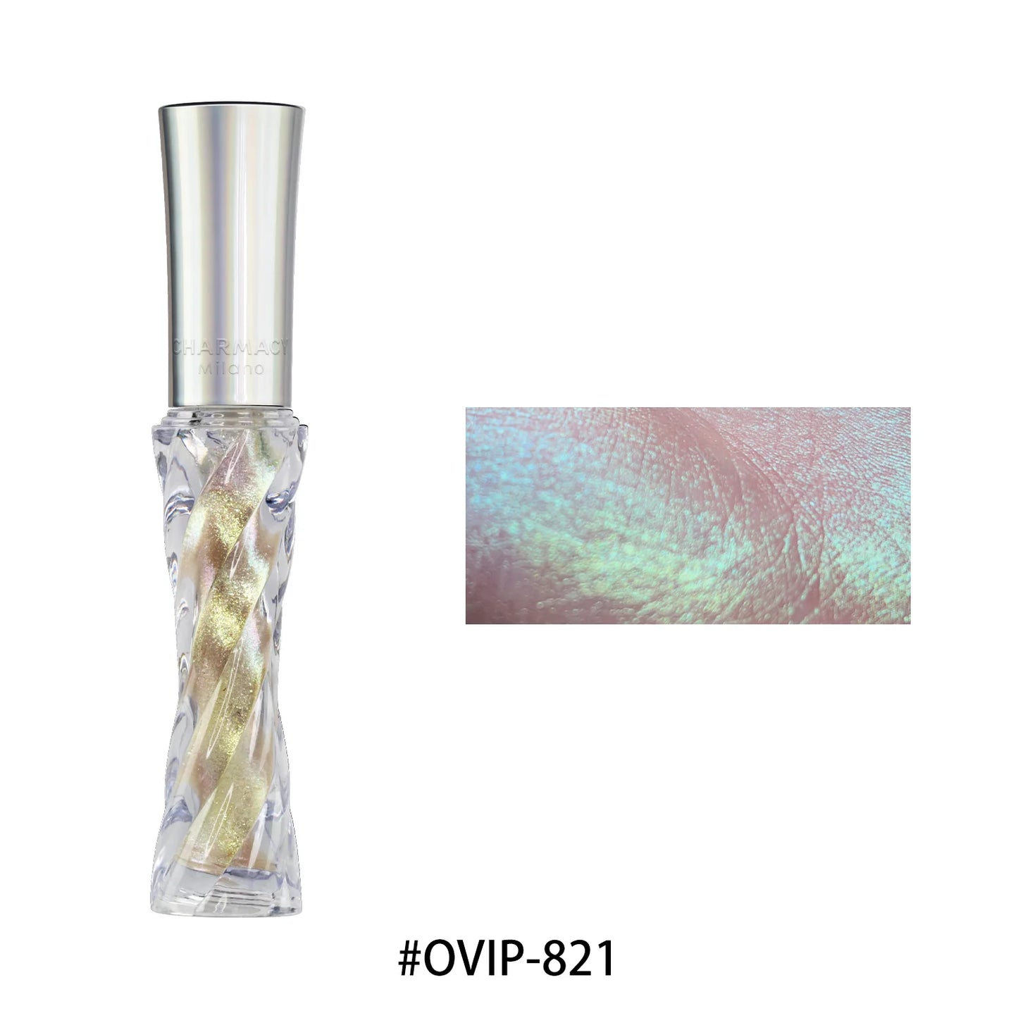 CHARMACY Glitter Liquid Eyeshadow – 40 Duochrome Colors, Long-lasting Shimmer & Metallic Finish - Lylamor.com