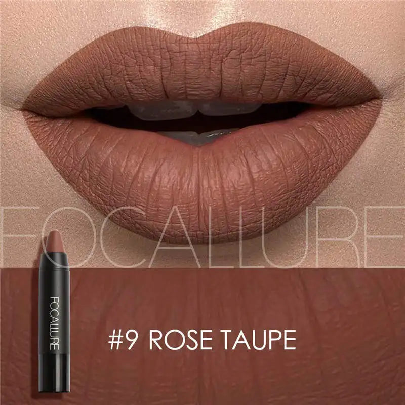 FOCALLURE Matte Lipstick – Waterproof & Long-Lasting - Lylamor.com
