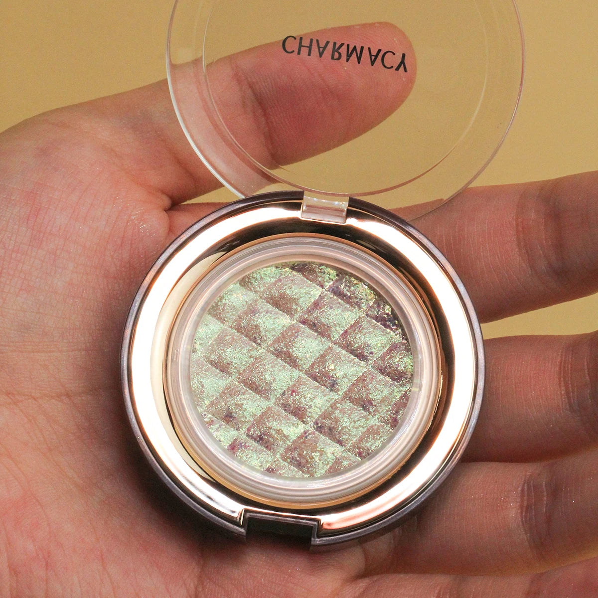 CHARMACY Luxury Duochrome Chameleon Eyeshadow – Long-lasting, Waterproof, Shiny Glitter Highlighter - Lylamor.com