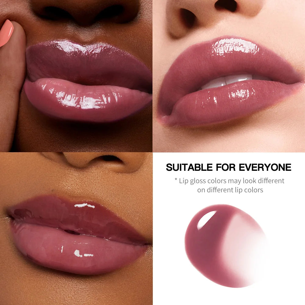 Lakerain Lip Gloss Butter  Long Lasting Non-stick  Beauty Waterproof Lip Stain Makeup Plumping Hydrating Lip Gloss Cosmetics - Lylamor.com